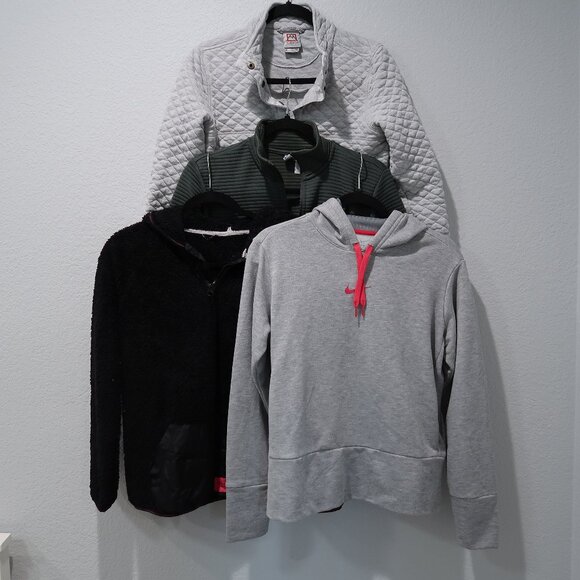 Nike Tops - Sweatshirt Sweater Womens Activewear Long Sleeve Pullover Hoodie Bundle Lot S/M
